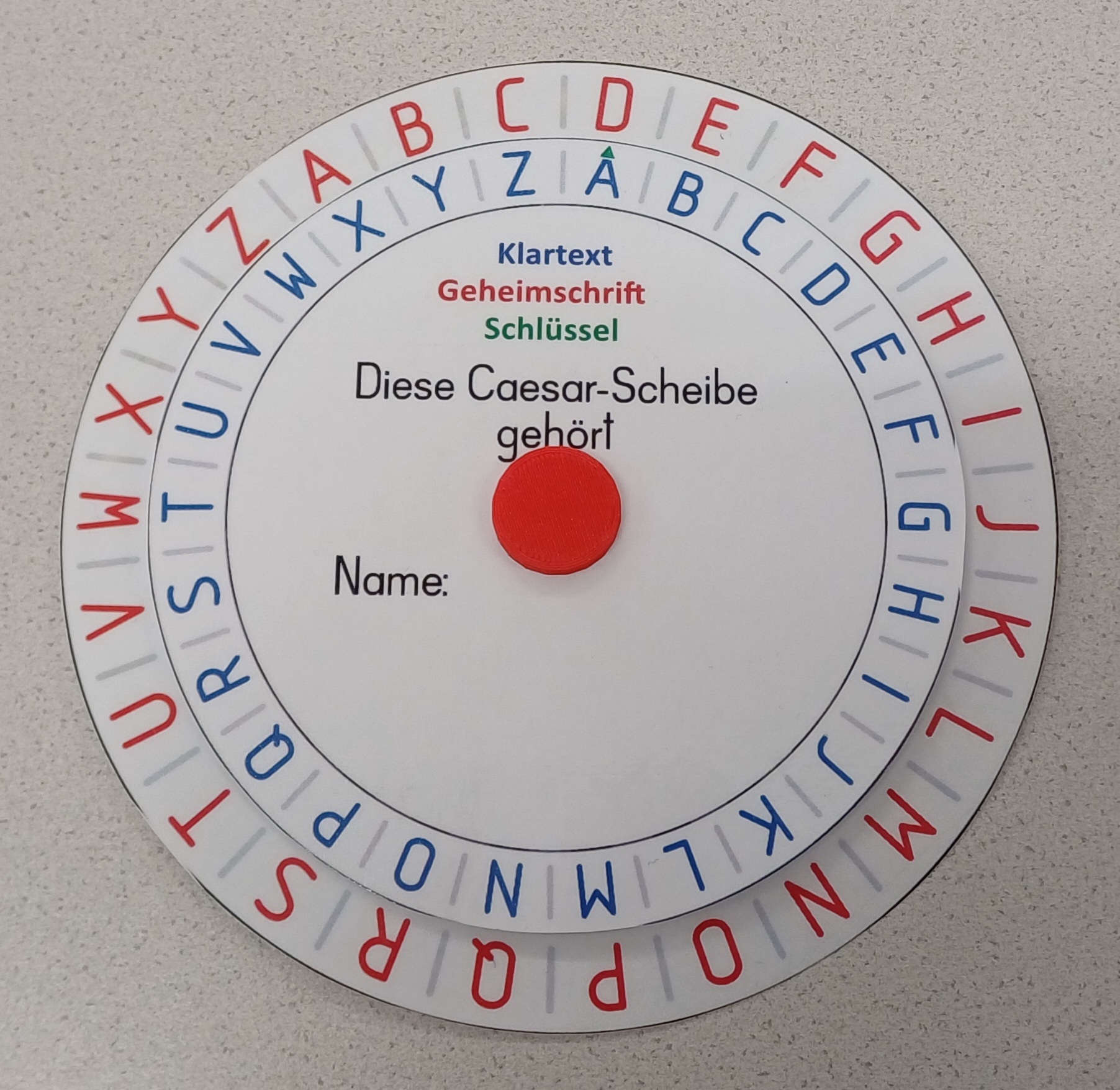 Caesar-Verschlüsselung