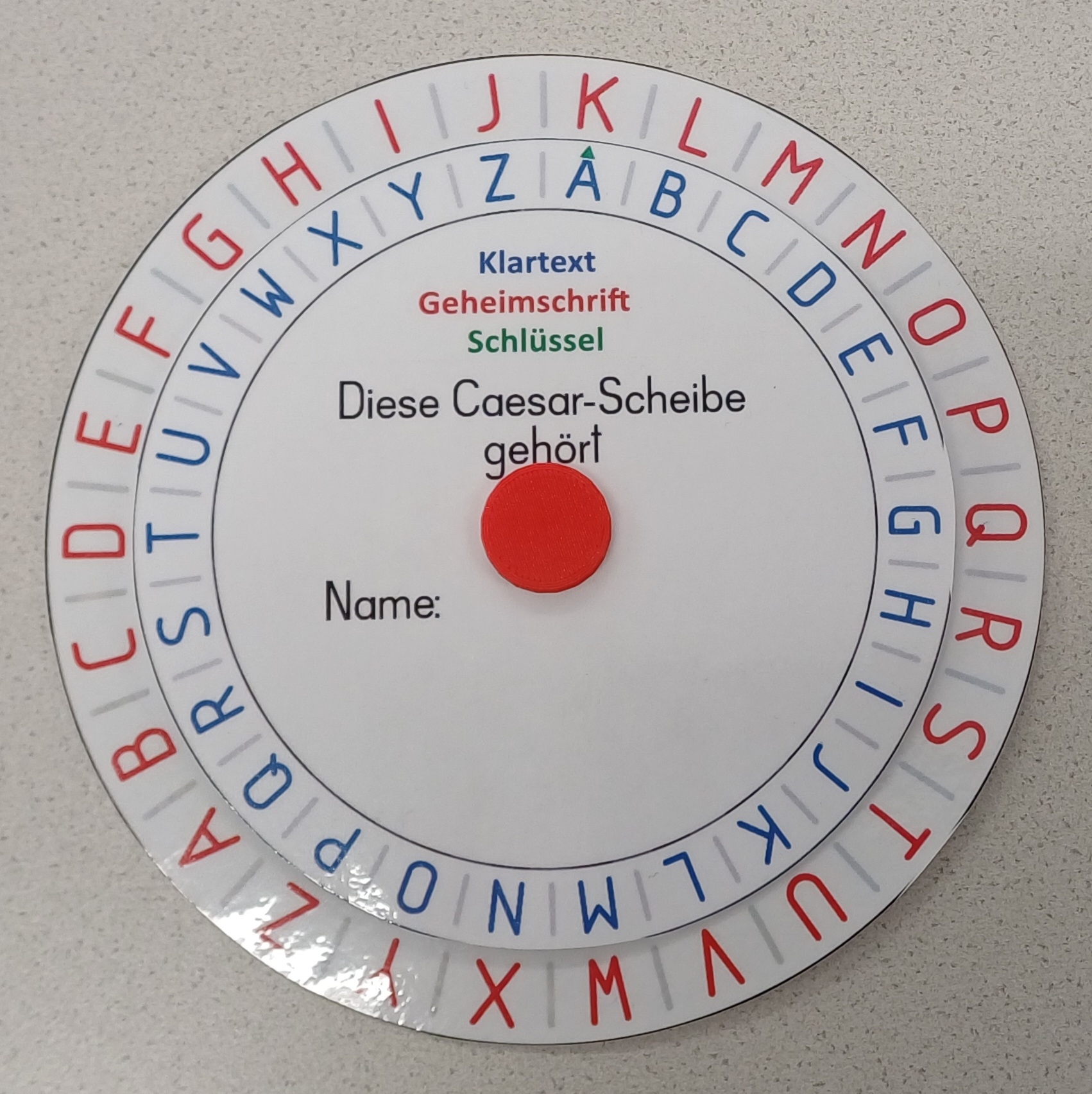 Caesar Verschlüsselung Screenshot