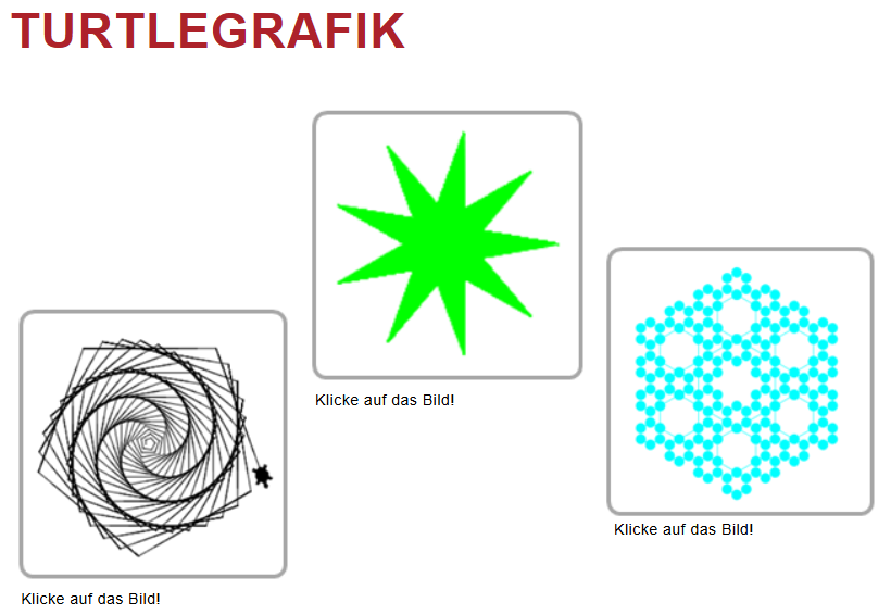 Python - Online Turtlegrafik