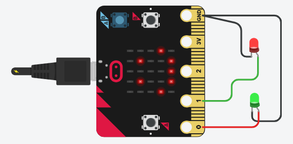 Microbit LED Übung